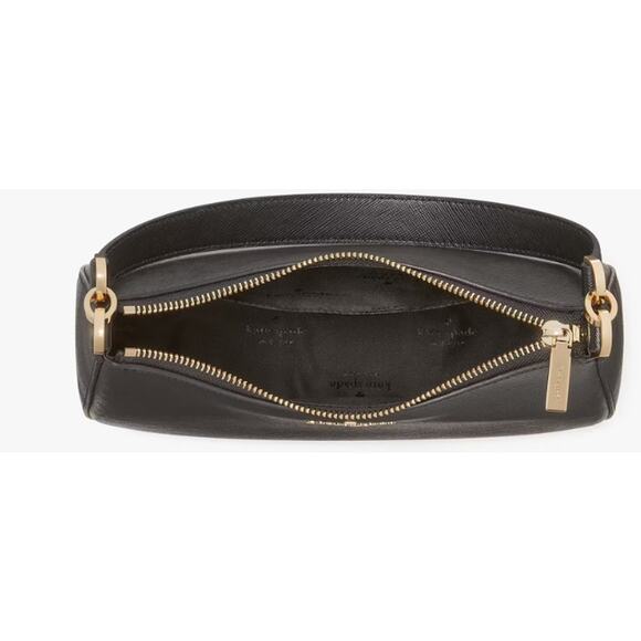 NWOT! Kate Spade Madison Convertible Shoulder Bag with Adjustable Strap Black - Picture 2 of 7